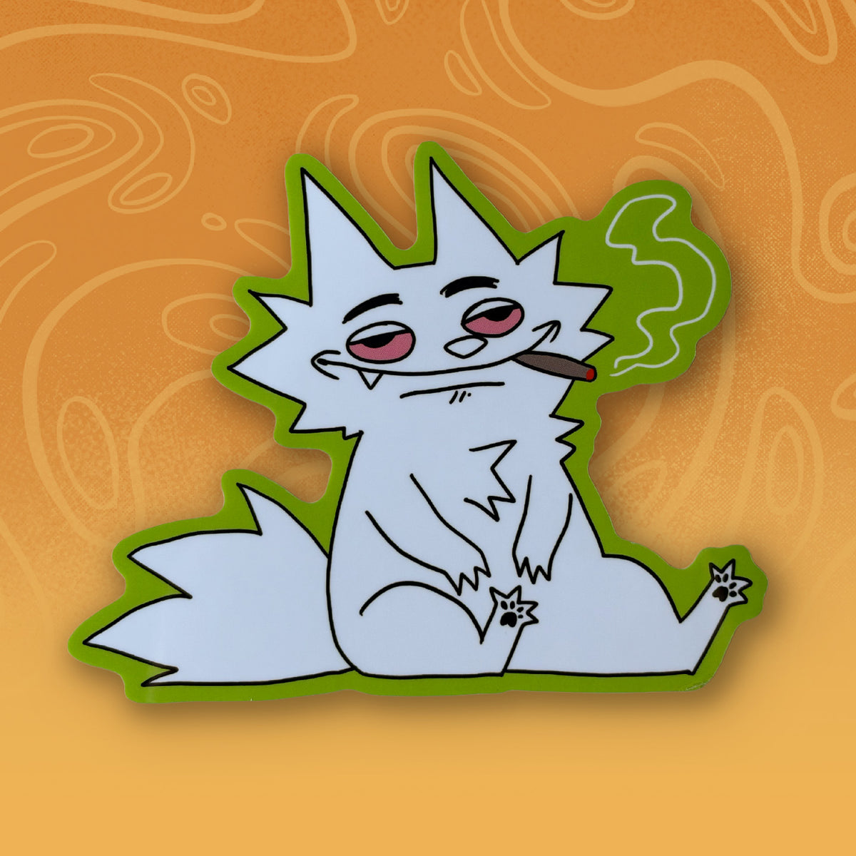 High n’ Happy Sticker