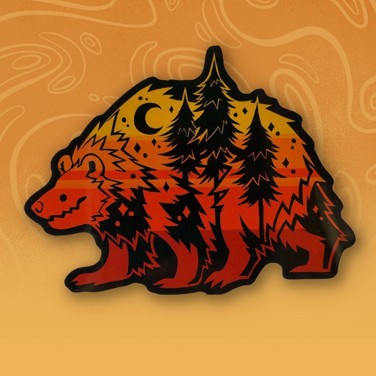 Bear Guy Sticker
