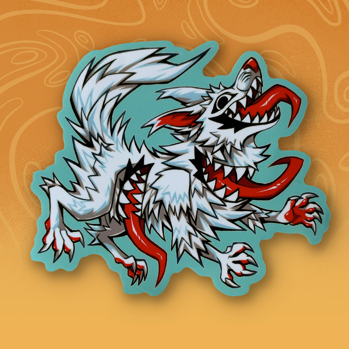 Maw Dragon Sticker