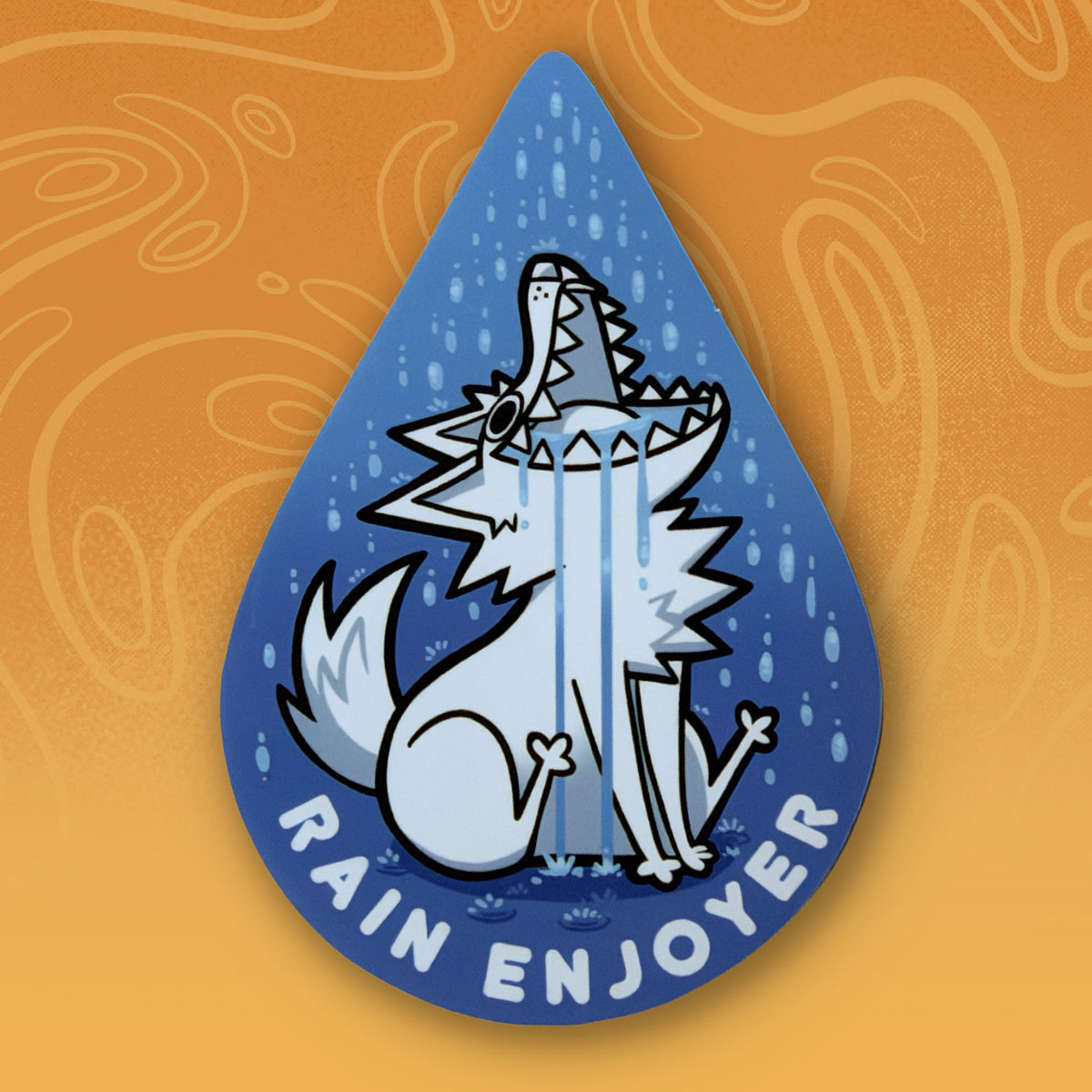 Rain Enjoyer Sticker