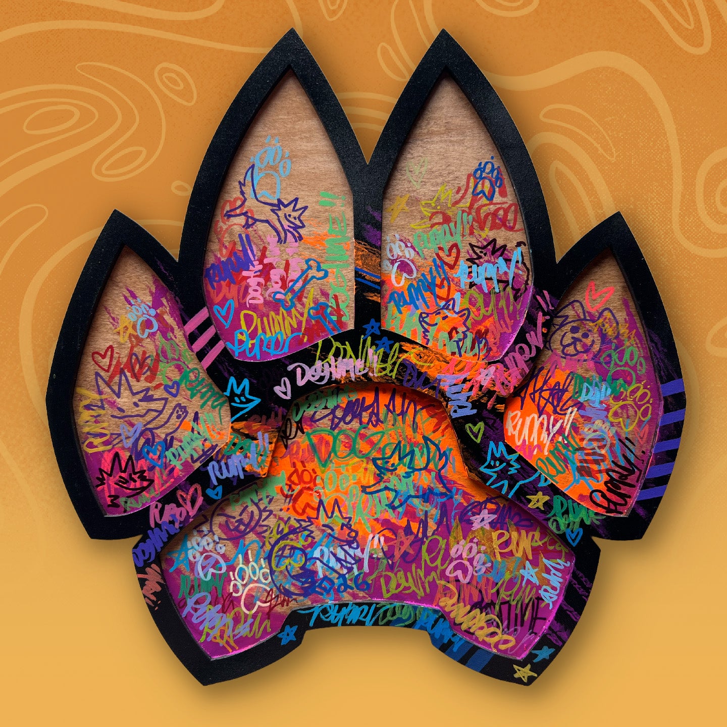 Graffiti Paw