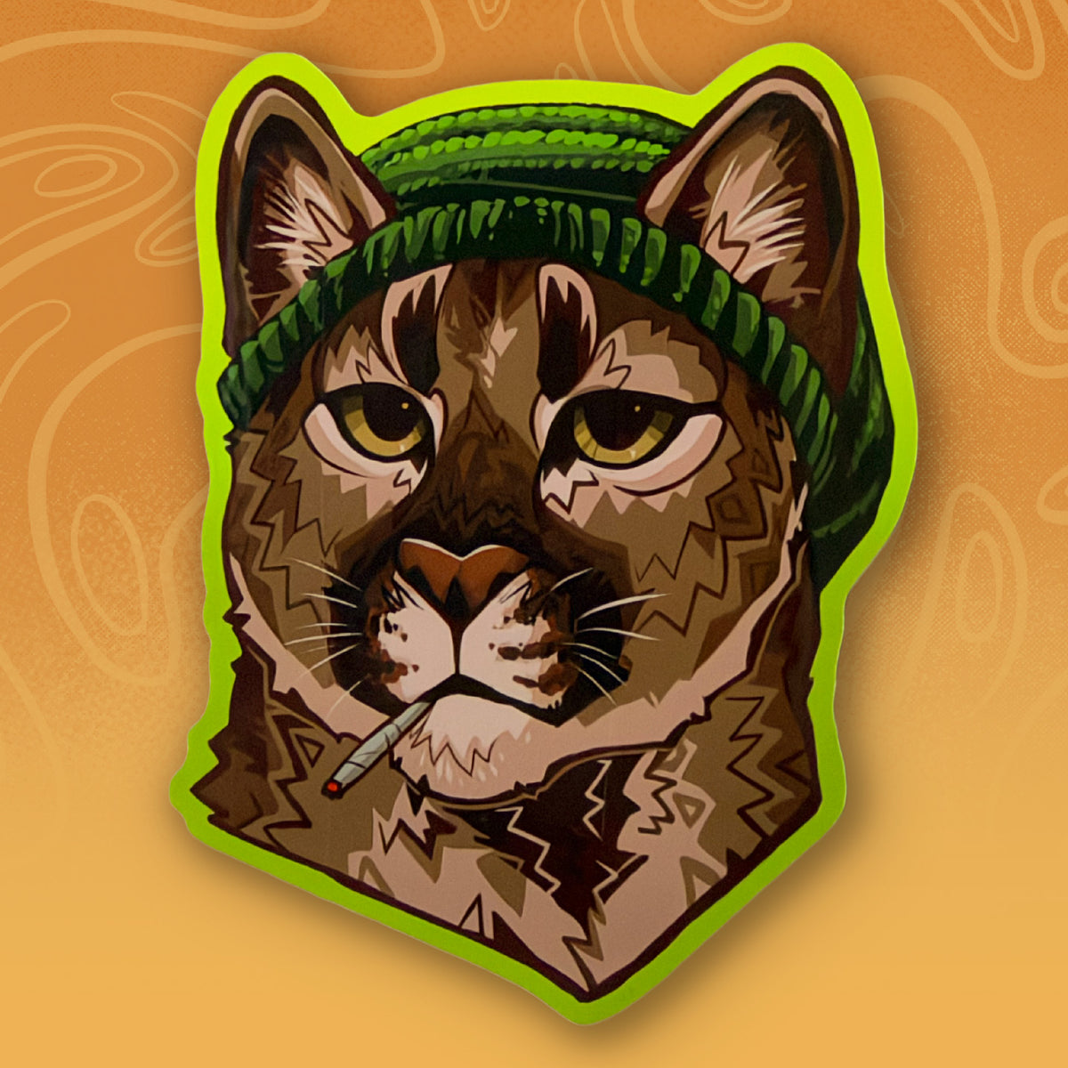Steve French Sticker
