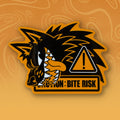 BITE RISK Sticker