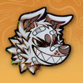 Grinning Holographic Sticker