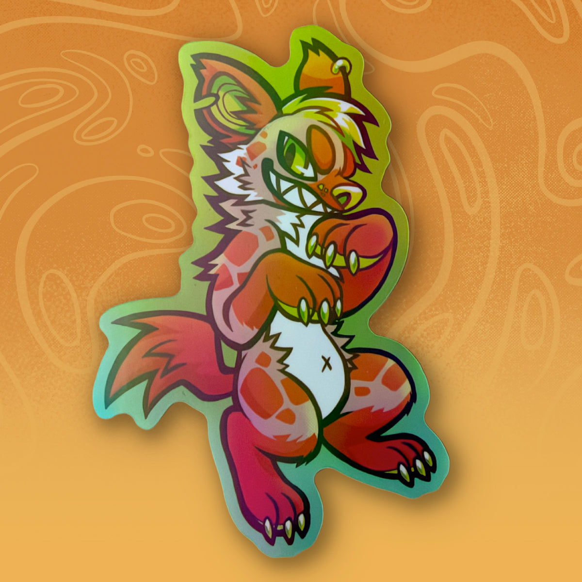 Yeen Bean Holographic Sticker