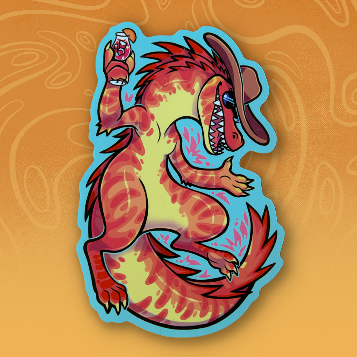 Chillosaurus Sticker