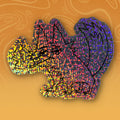Smoking Guy Holographic Sticker