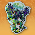 Werewolf Moon Holographic Sticker