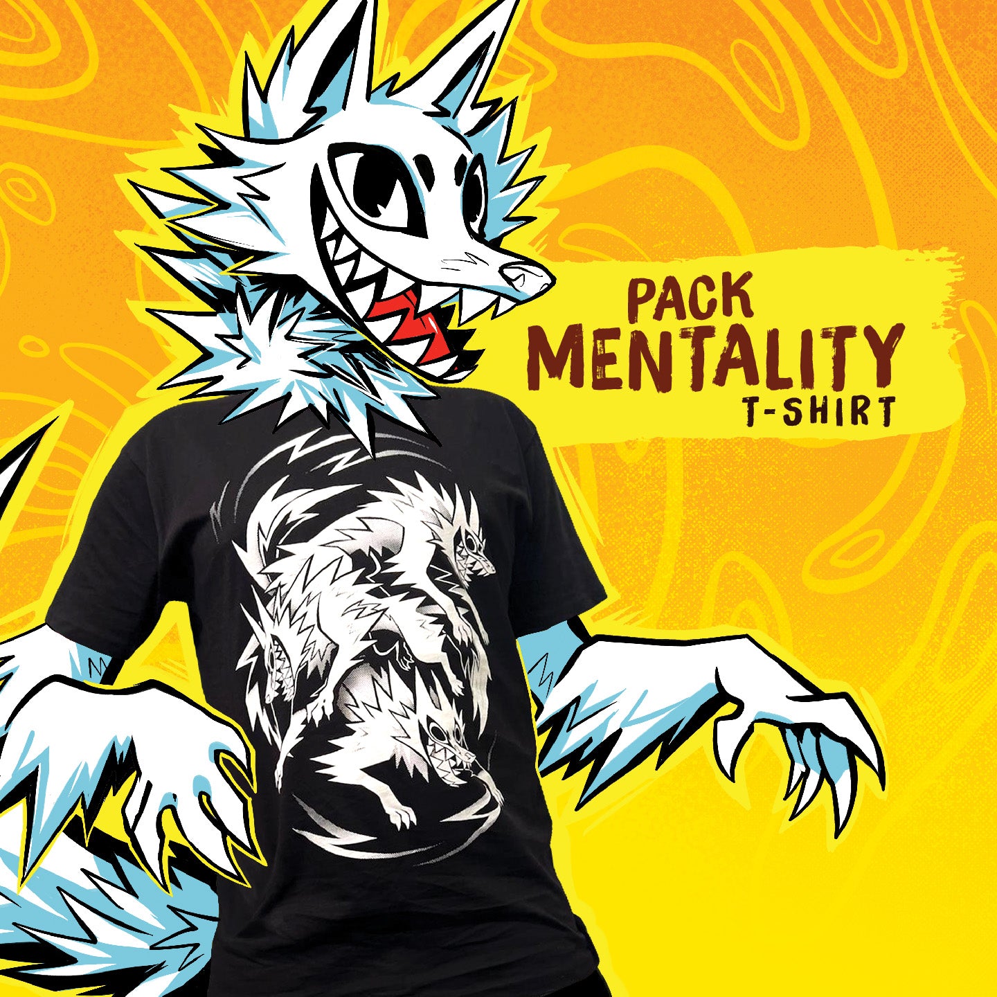 Pack Mentality Tee – The Creature Collective