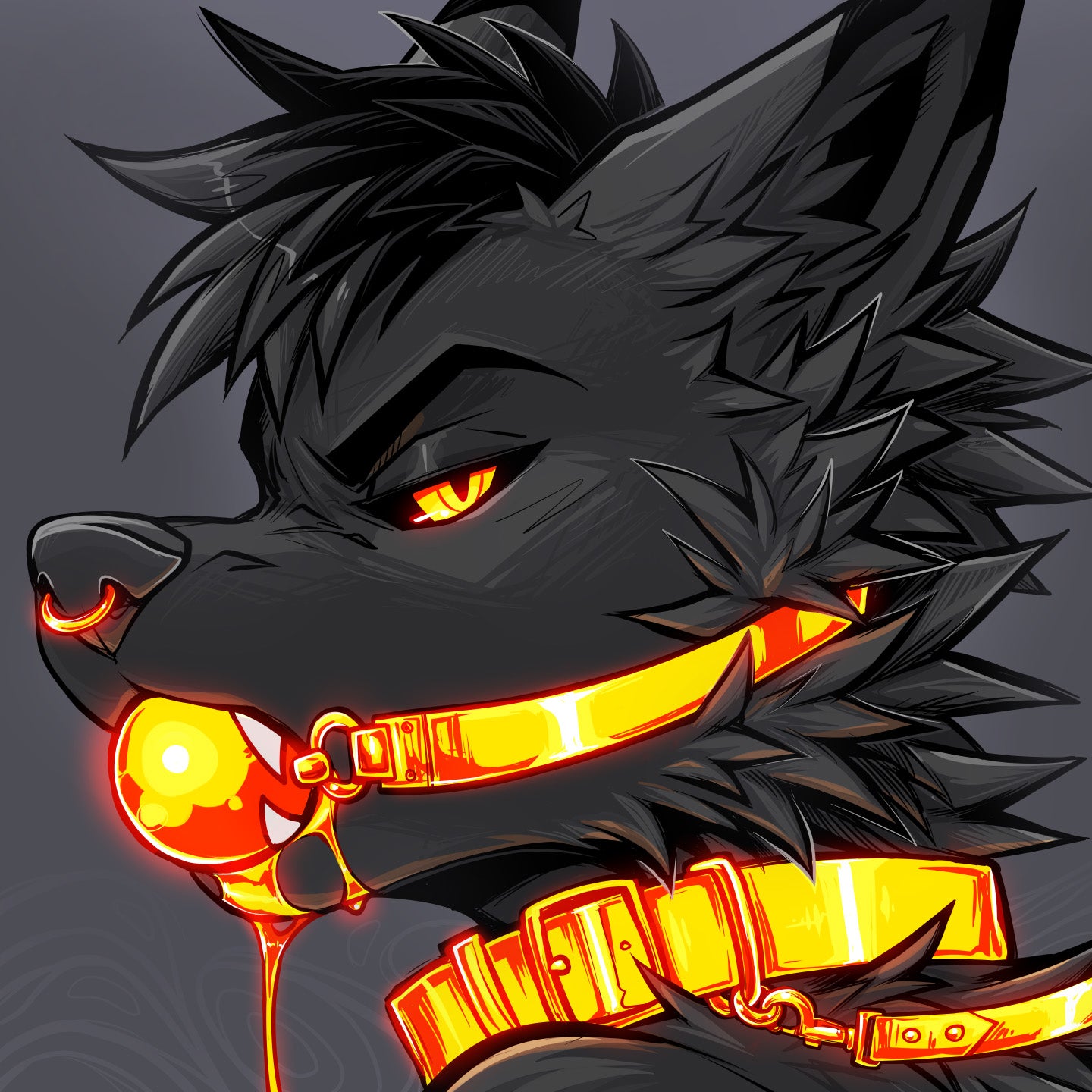 Gold Collar Tapestry