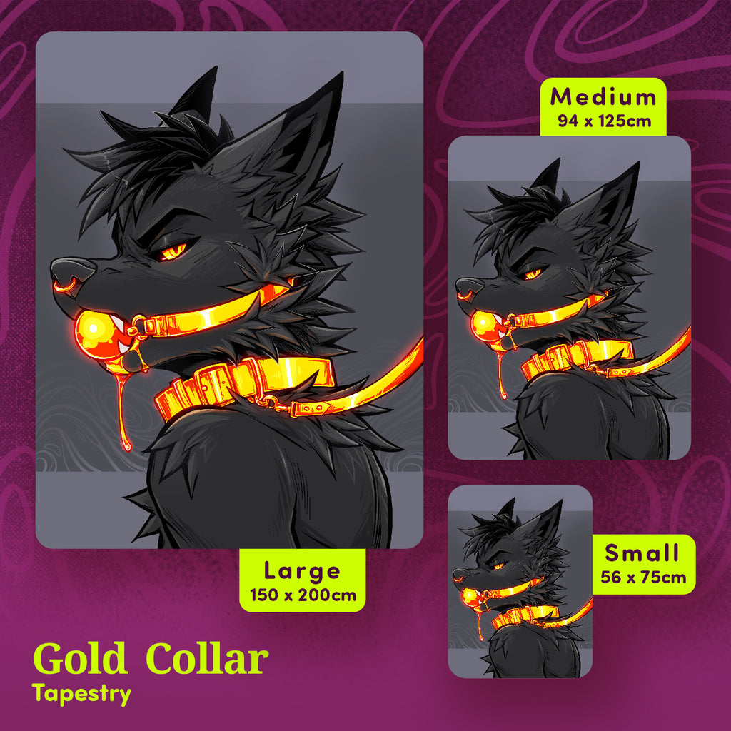 Gold Collar Tapestry