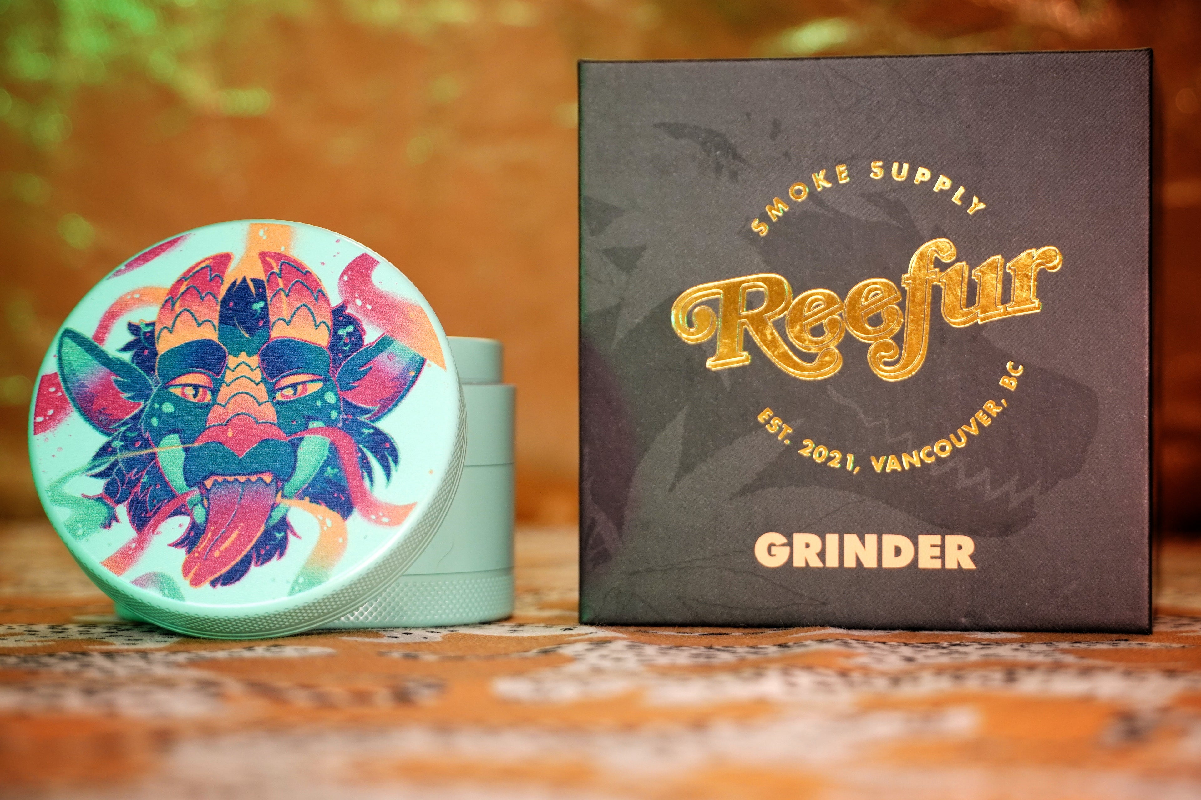 Smoky Eastern Dragon 2.0 - Ceramic-Aluminum Grinder