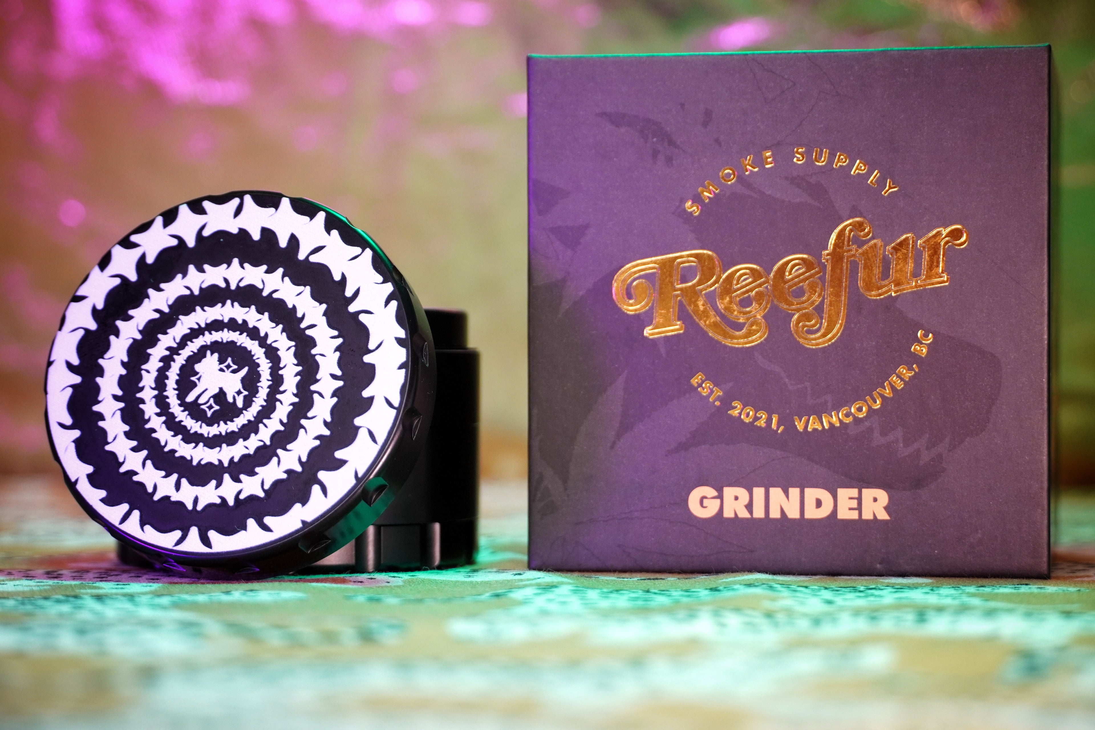 To The Stars - Stainless Steel Grinder