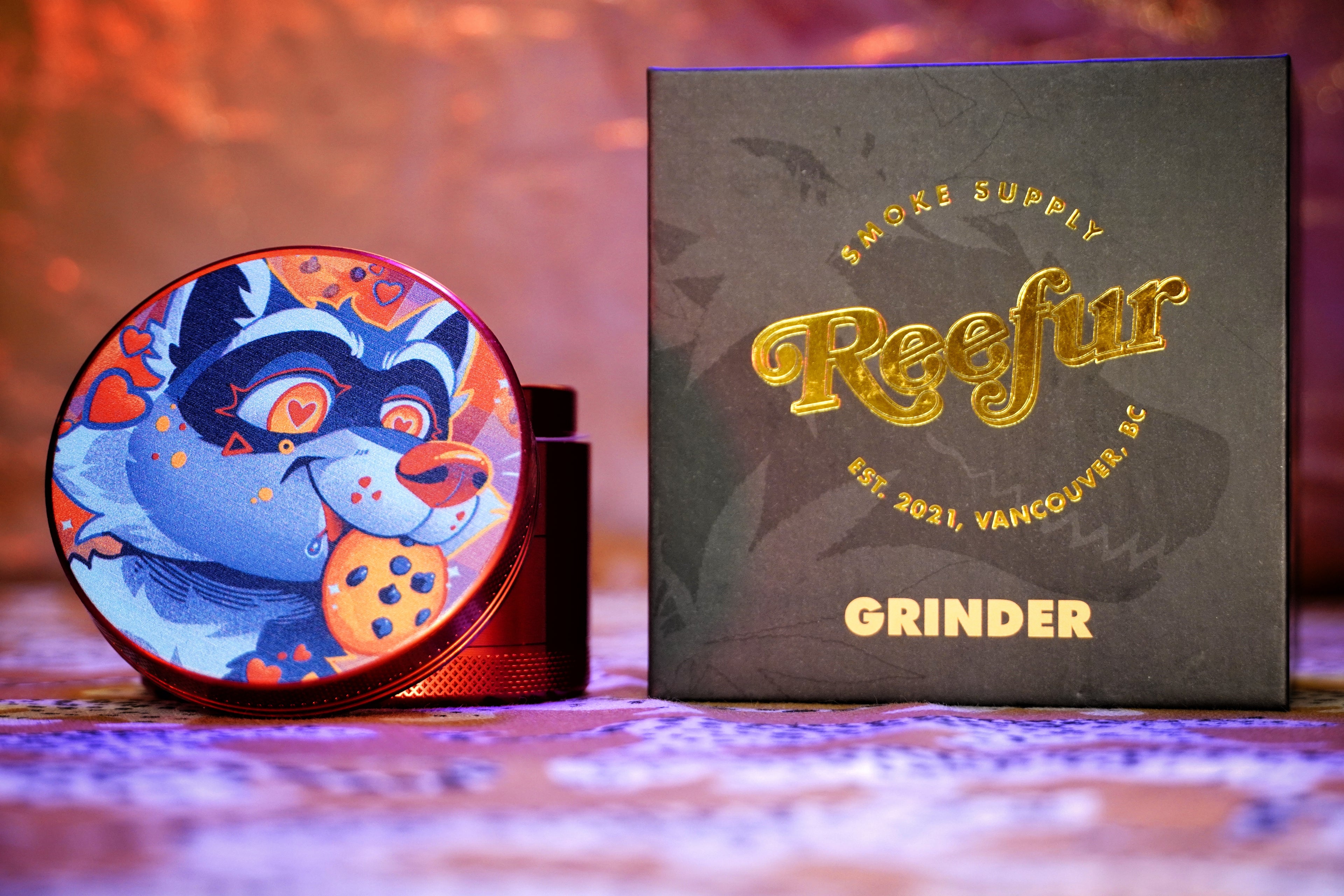 Ravenous Raccoon - Aluminum grinder