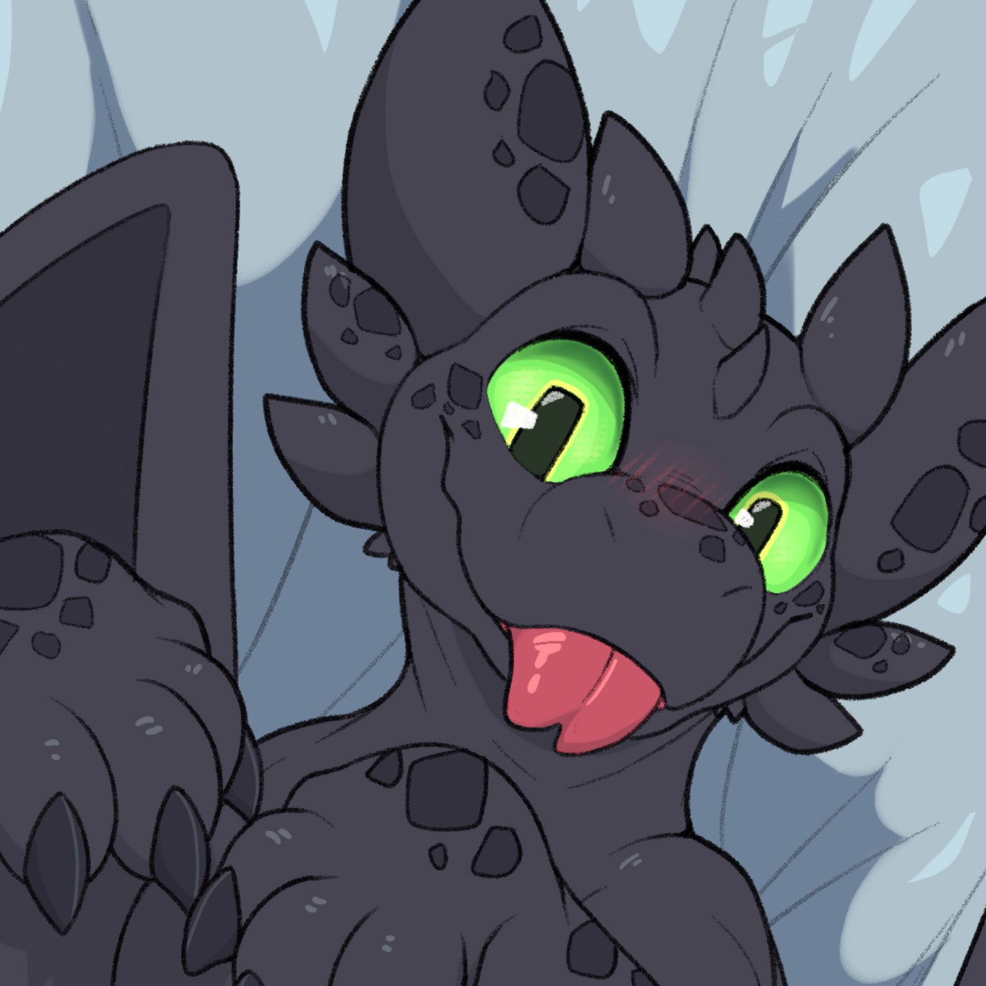 Nightfury Dakimakura by Scafen