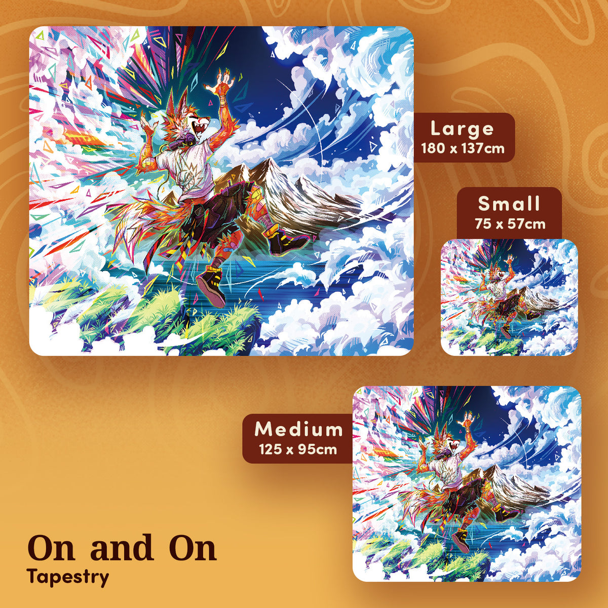 On and On Tapestry