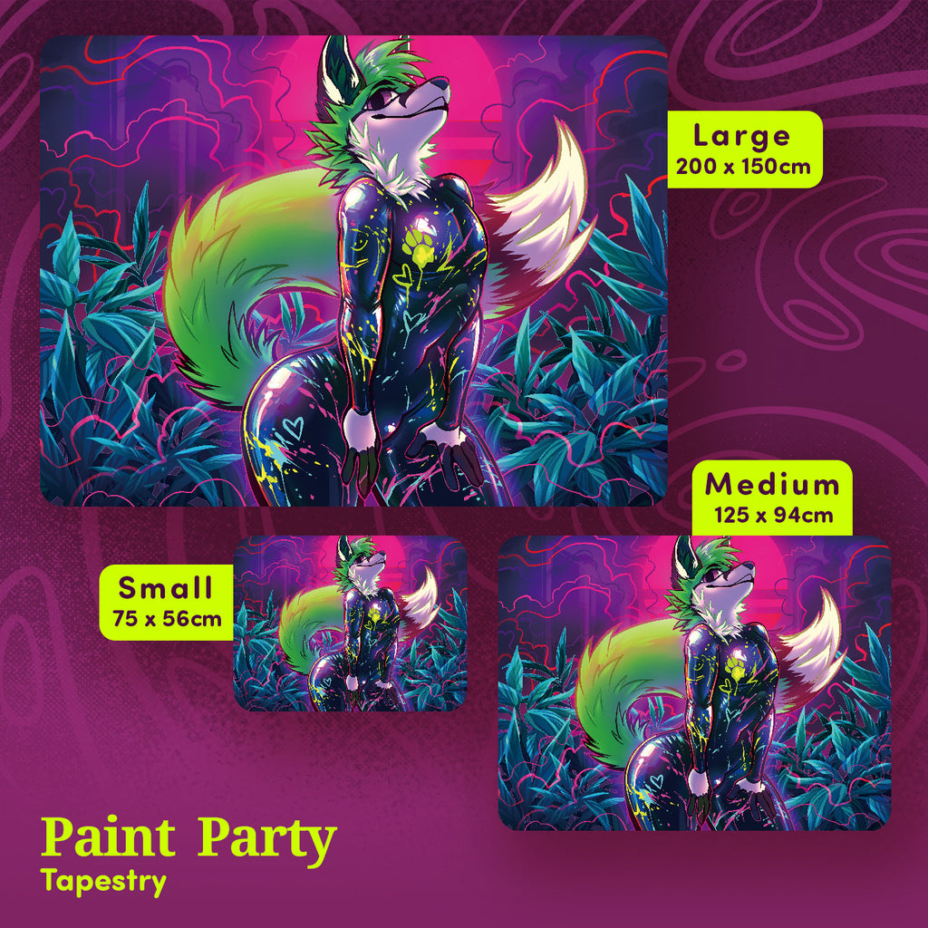 Paint Party Tapestry