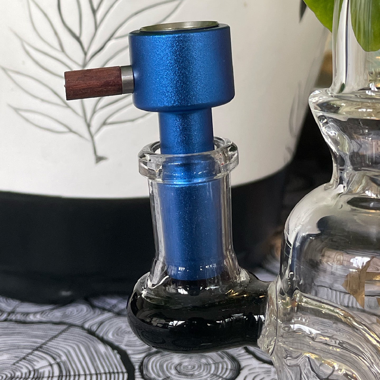 Aluminum Bowl w/ Wooden Handle