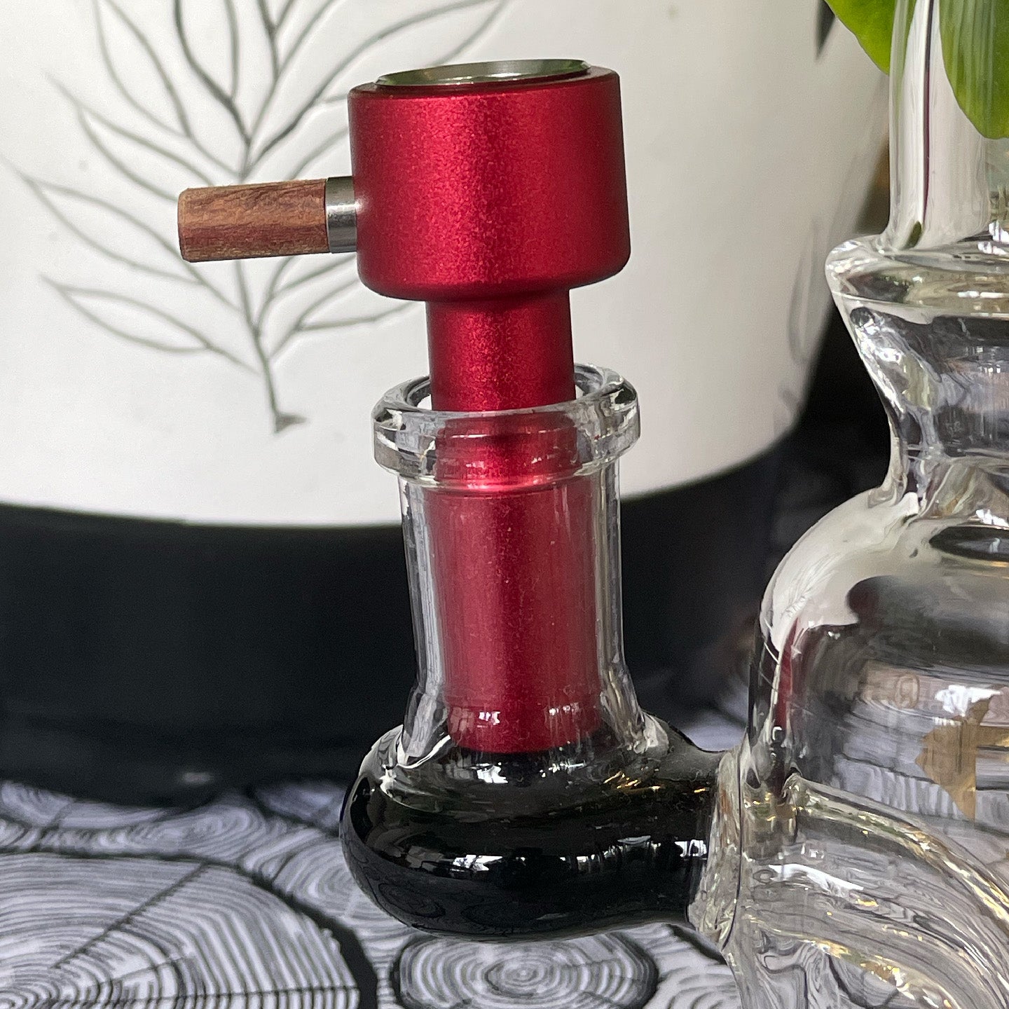 Aluminum Bowl w/ Wooden Handle