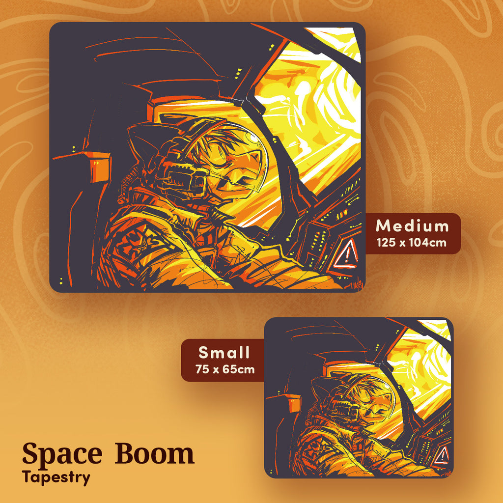 Space Boom Tapestry