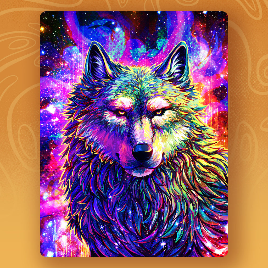 Space Wolf Tapestry