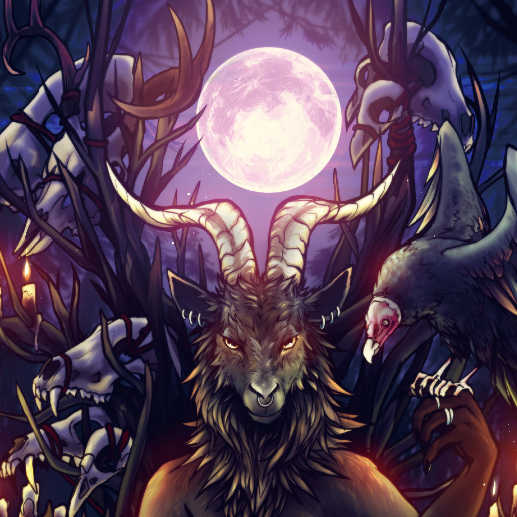 Throne Demon Tapestry