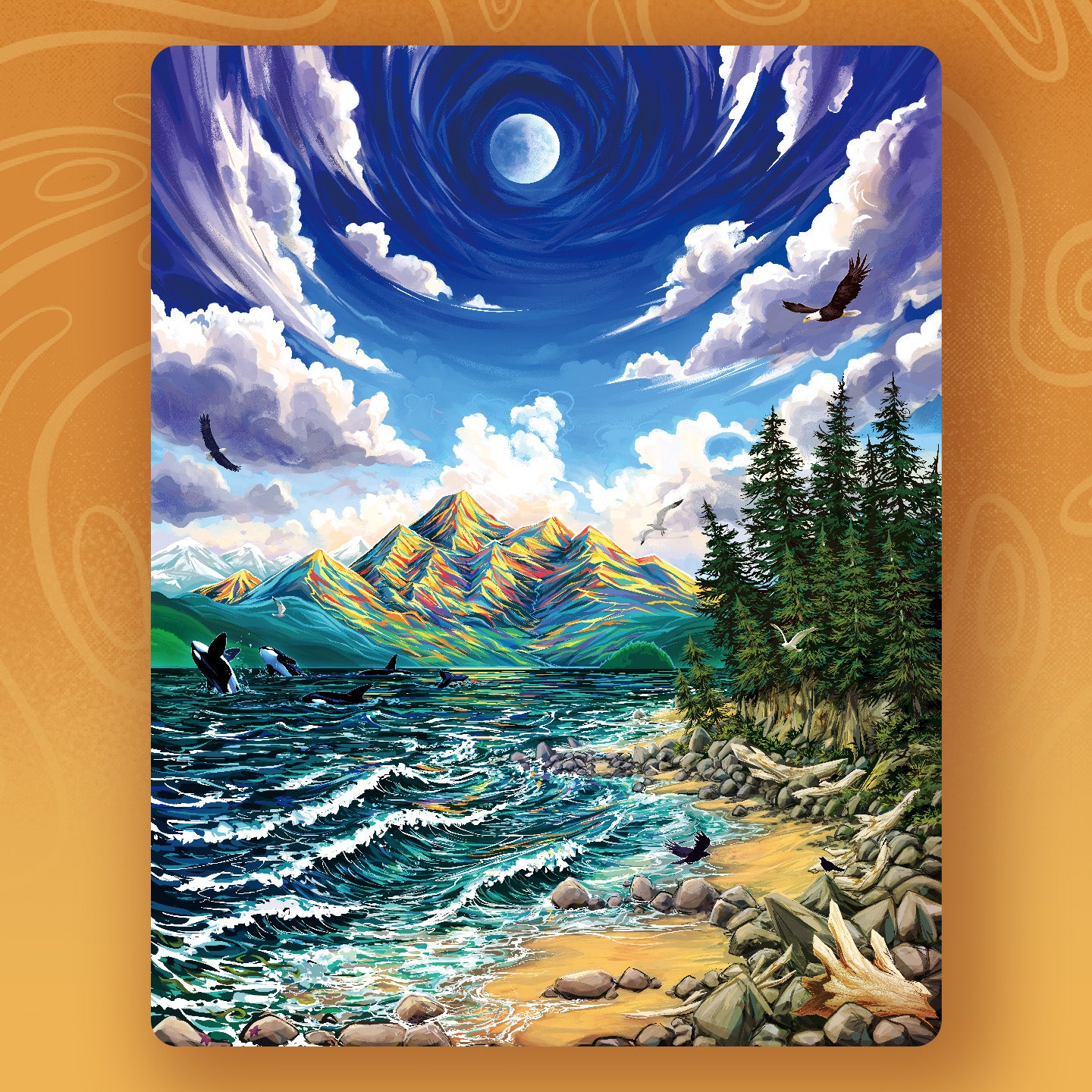 West Coast Wonders Tapestry
