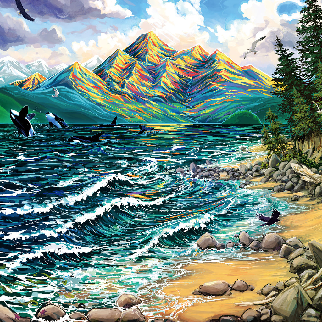 West Coast Wonders Tapestry