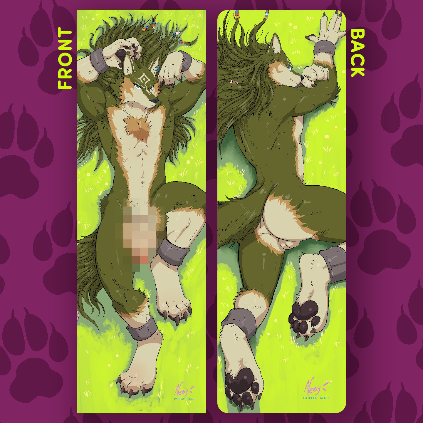 Wolf Link Dakimakura by Negy - Preorder