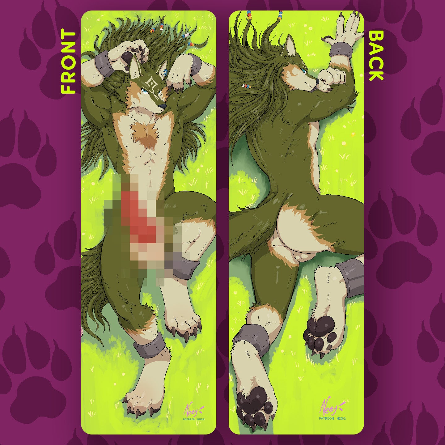 Wolf Link Dakimakura by Negy - Preorder