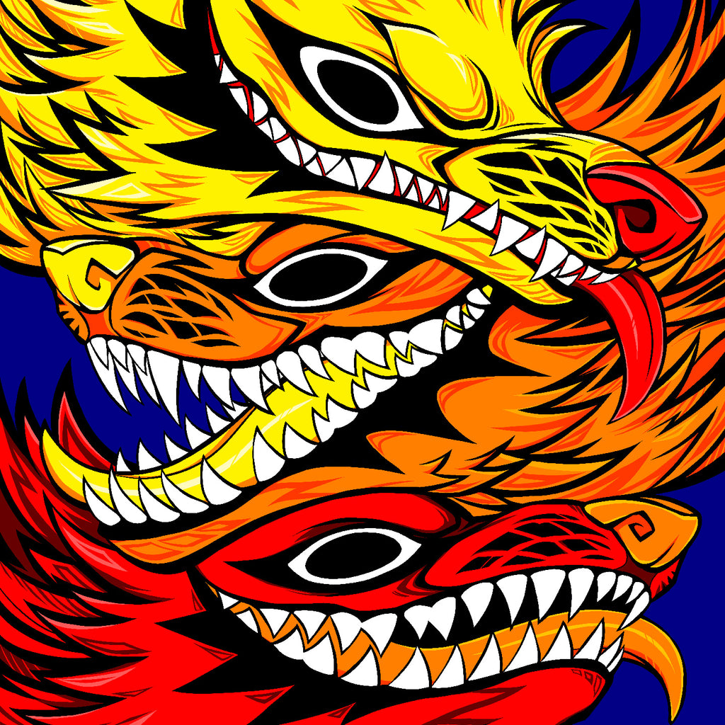 Wolf Spirits Tapestry